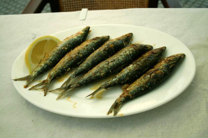Sardines sardinas a la plancha