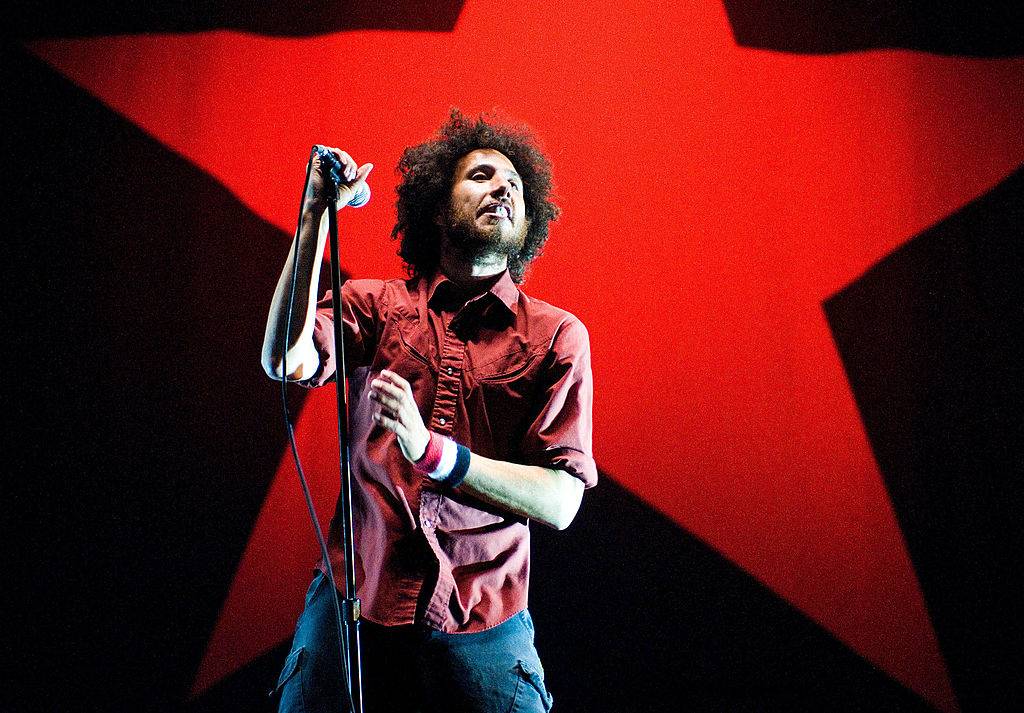 Zach De La Rocha of Rage Against the Machine