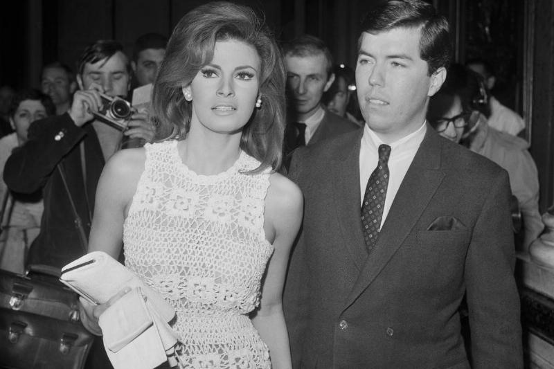 Mariage de Raquel Welch et de Patrick Curtis
