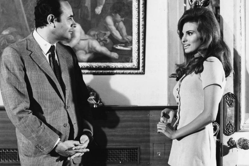 Raquel Welch And Stanley Donen