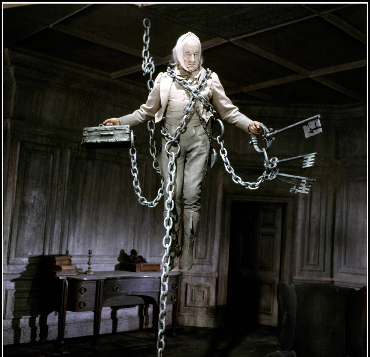 Alec Guinness as Jacob Marley