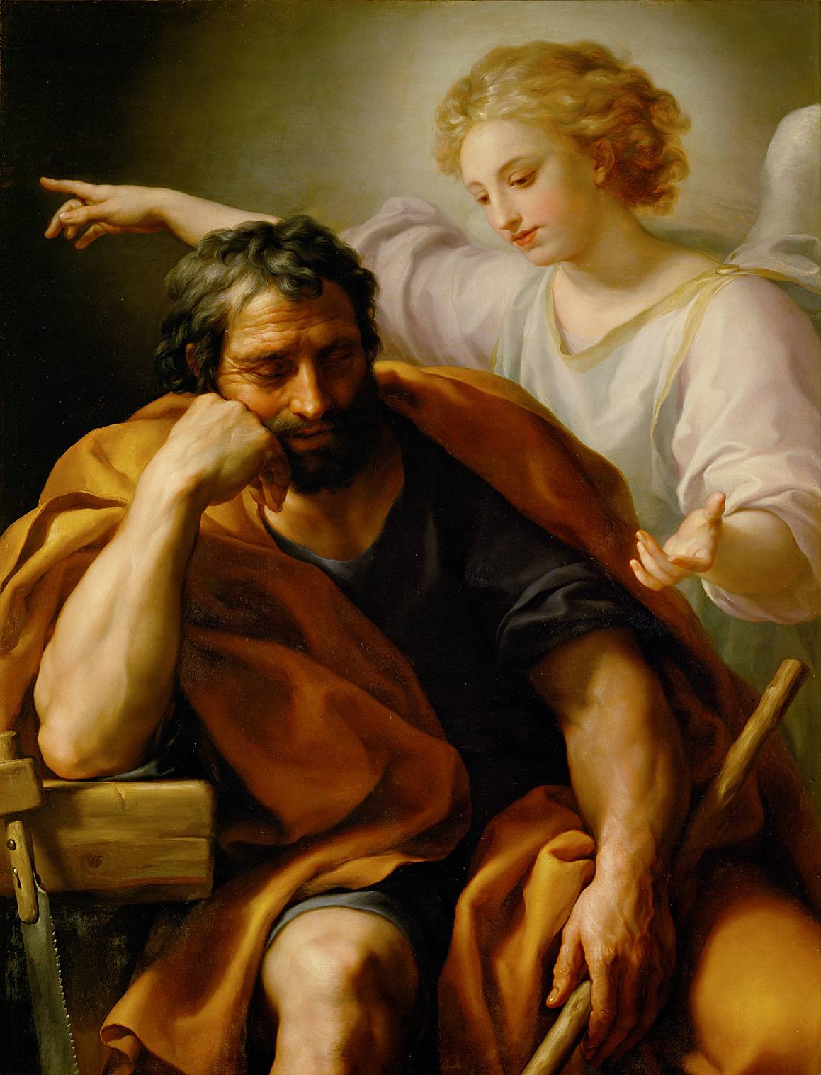 Anton Raphael Mengs, The Dream of St. Joseph 1773-1774