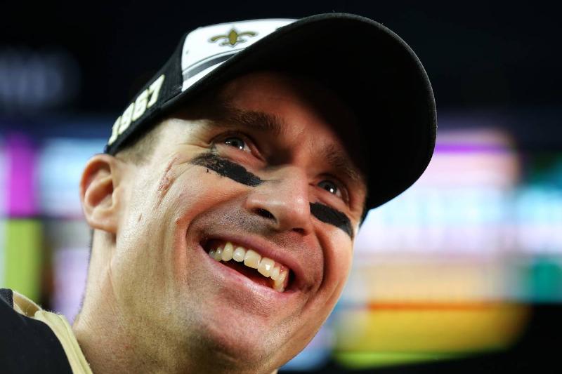 GettyImages-1194399122 (1) NEW ORLEANS, LOUISIANA - DECEMBER 16: Quarterback Drew Brees #9 of the New Orleans Saints of the New Orleans Saints walks off the field after the 34-7 win over the Indianapolis Colts at Mercedes Benz Superdome on December 16, 2019 in New Orleans, Louisiana.