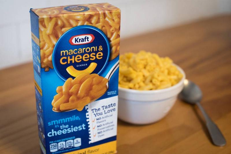 mac and cheese 1126528964 Heinz Kraft Co. Kraft brand Macaroni & Cheese