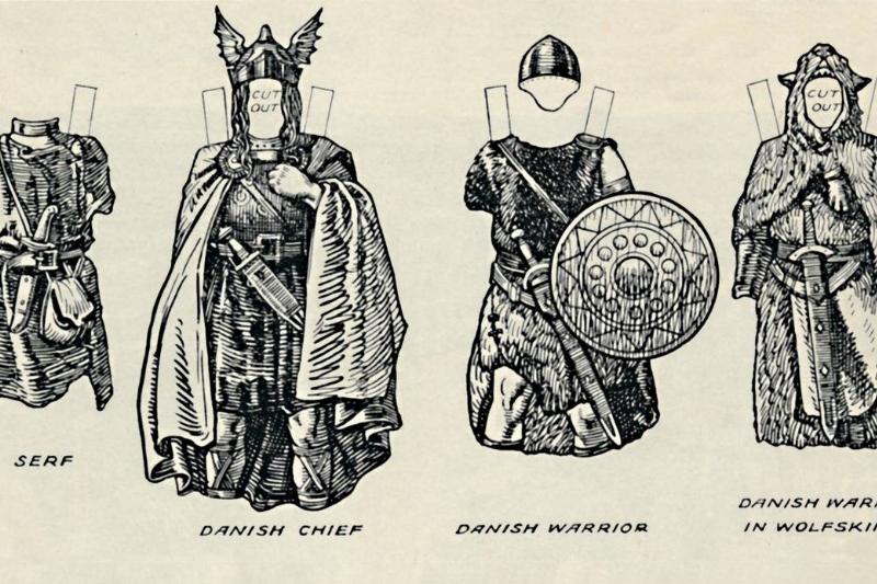 The Gallery Of British Costume: The Dress Of Danes & Later Anglo-Saxons