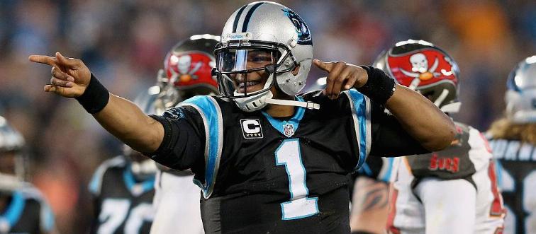 Cam Newton after a first down