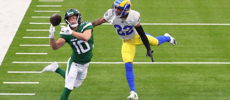 Receiver dropping the ball