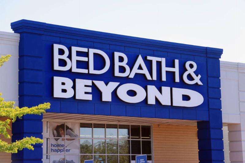 bed bath & beyond 1424338193 A general view of a Bed Bath & Beyond store