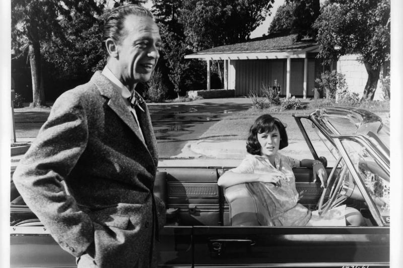 Don Knotts And Joan Staley In 'The Ghost And Mr. Chicken'