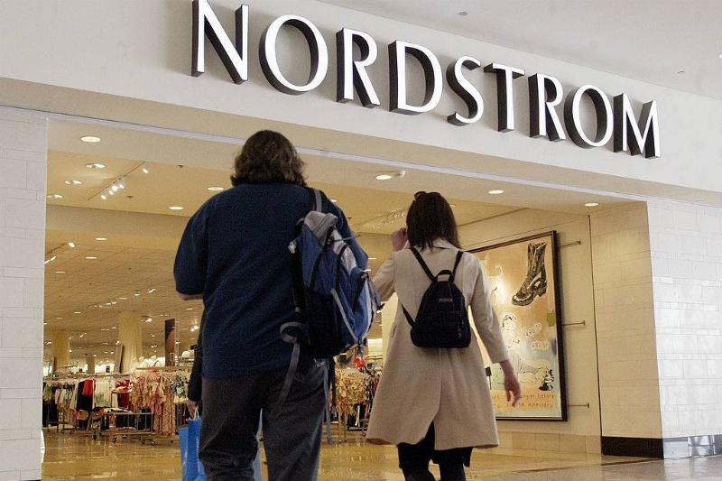 nordstrom 1889759 Shoppers enter the Nordstrom store