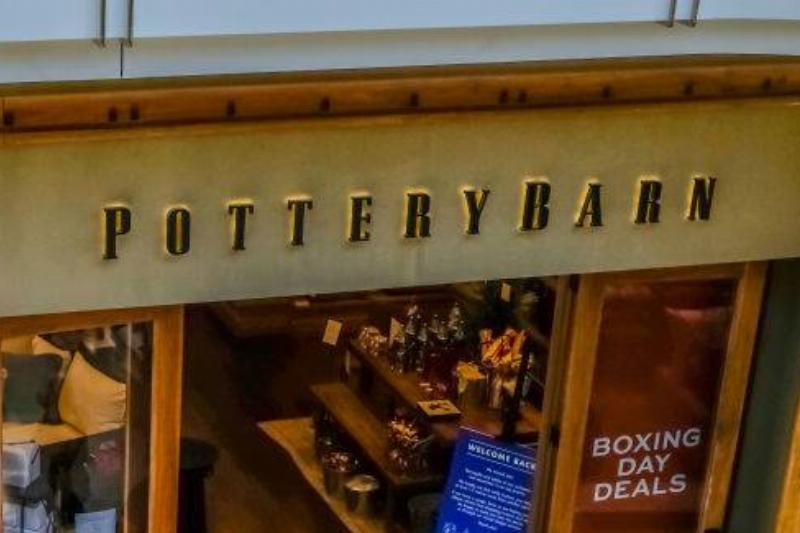 pottery barn 1230320811 Shoppers lining up at Pottery Barn store