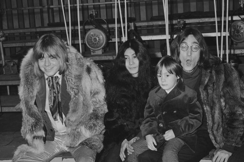 Jones with the Lennons