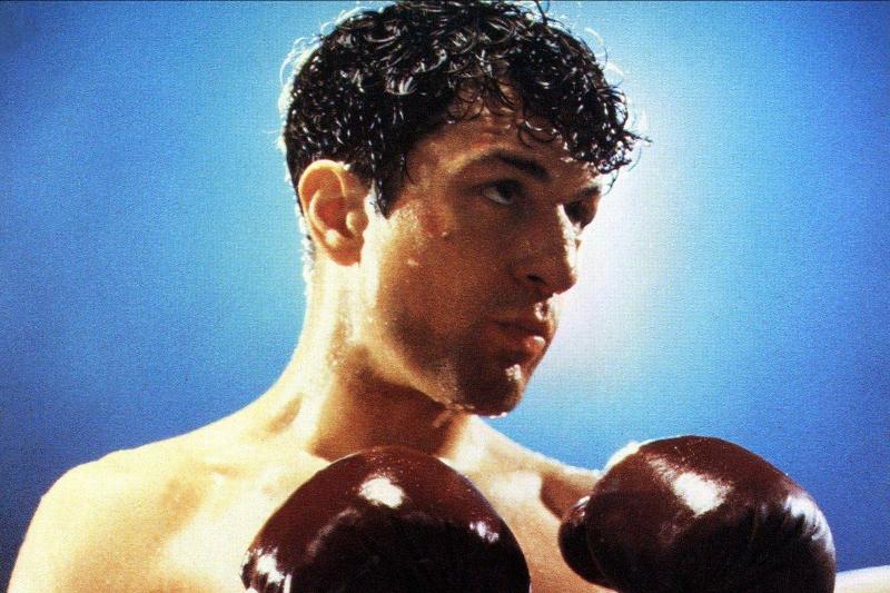 robert de niro as a boxer in raging bull
