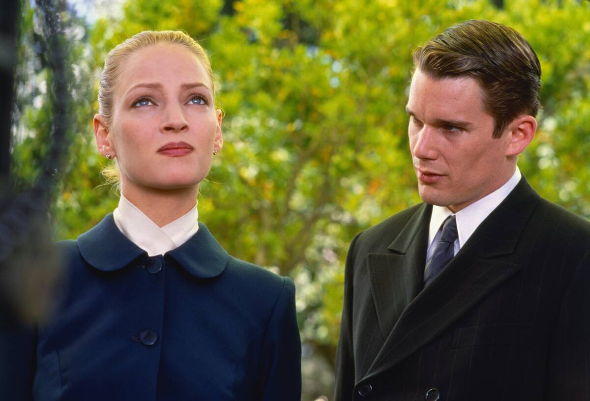 gattaca ethan hawke and uma thurman