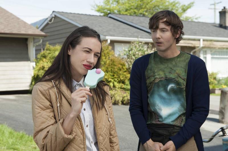 Colleen Ballinger and Erik Stocklin in haters back off
