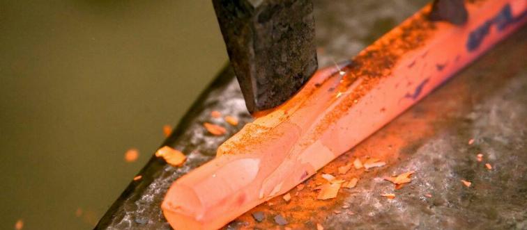 Blacksmith at work