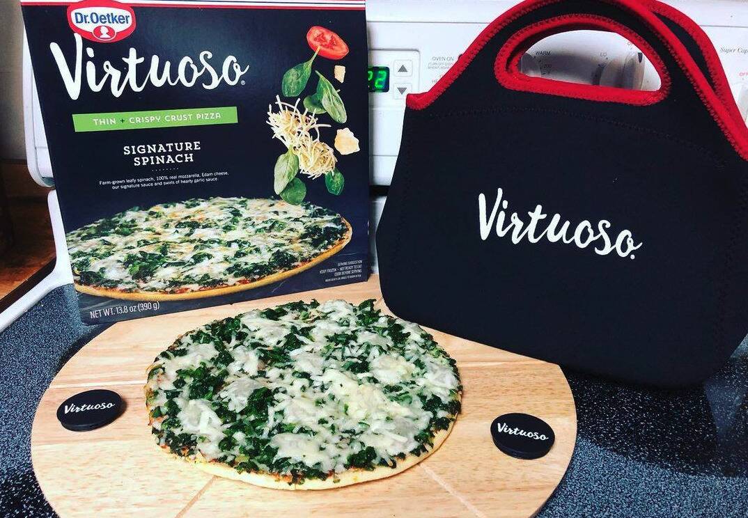 Dr. Oetker Virtuoso Signature Spinach pizza