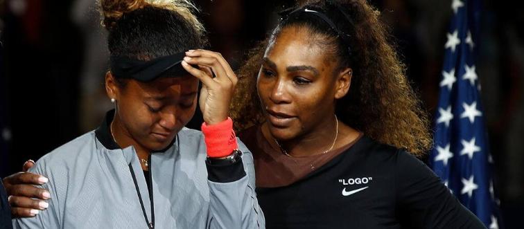 Osaka and Serena