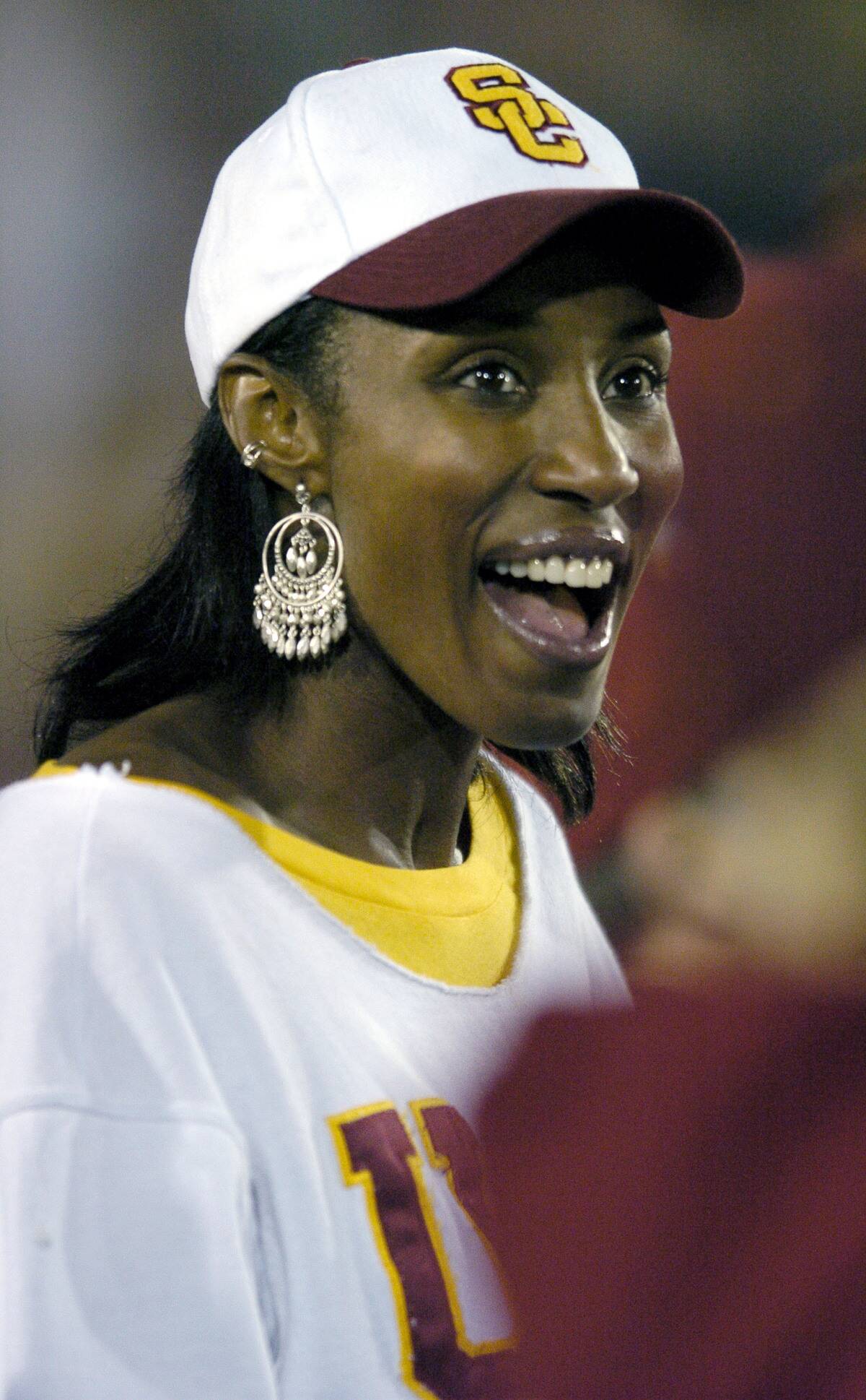 Celebrity Sightings at University of Southern California Football Game
