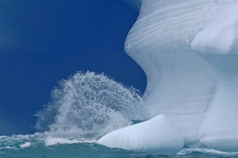 Iceberg off the Antarctic Peninsula, Antarctica