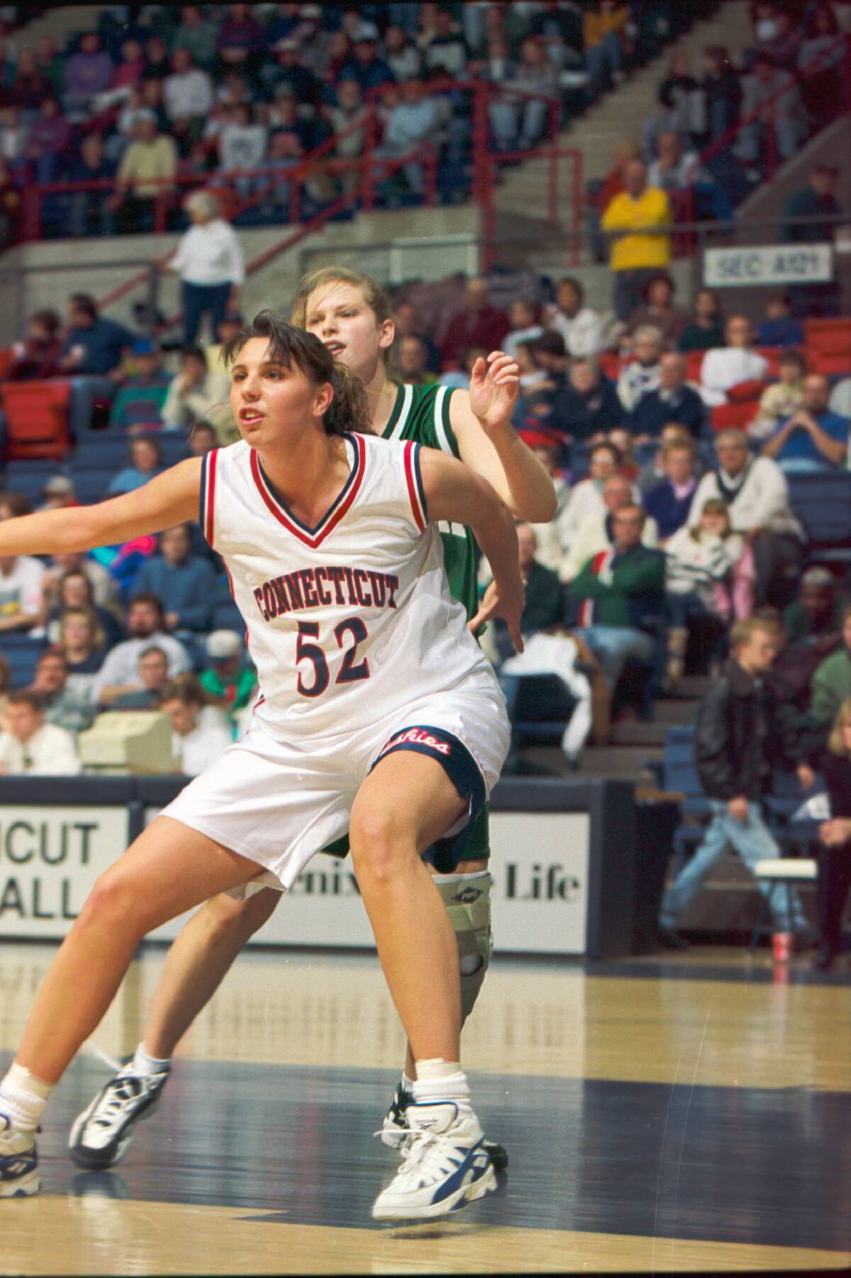 Kara Wolters Posts Up