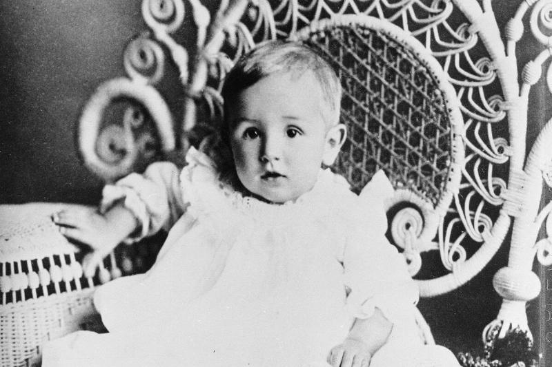 Portrait Of Walt Disney As Infant, c. 1902.