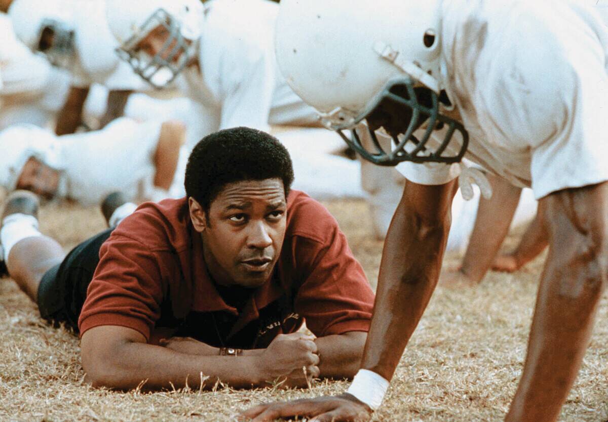 denzel washington in remember the titans