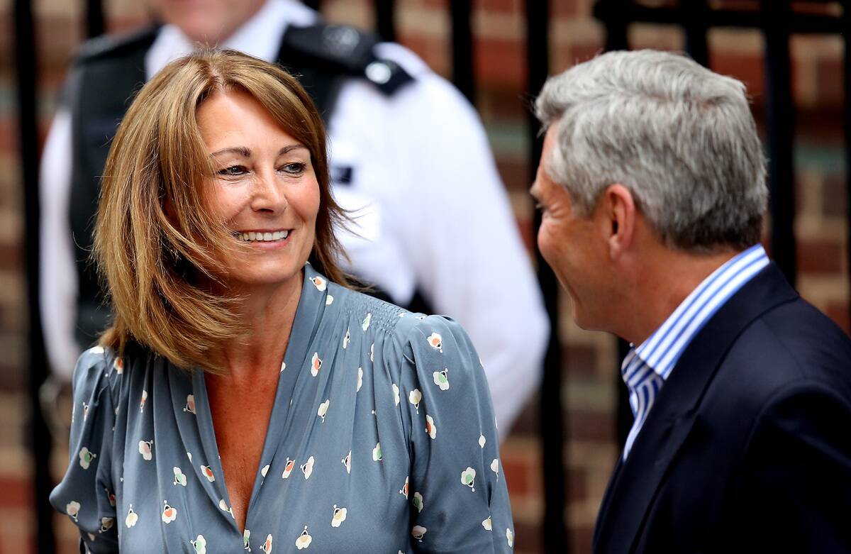 The Duke And Duchess Of Cambridge Leave The Lindo Wing With Their Newborn Son