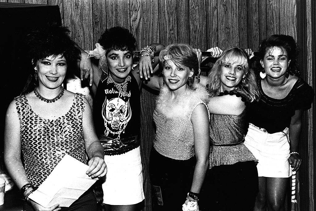the go-go's black and white photos