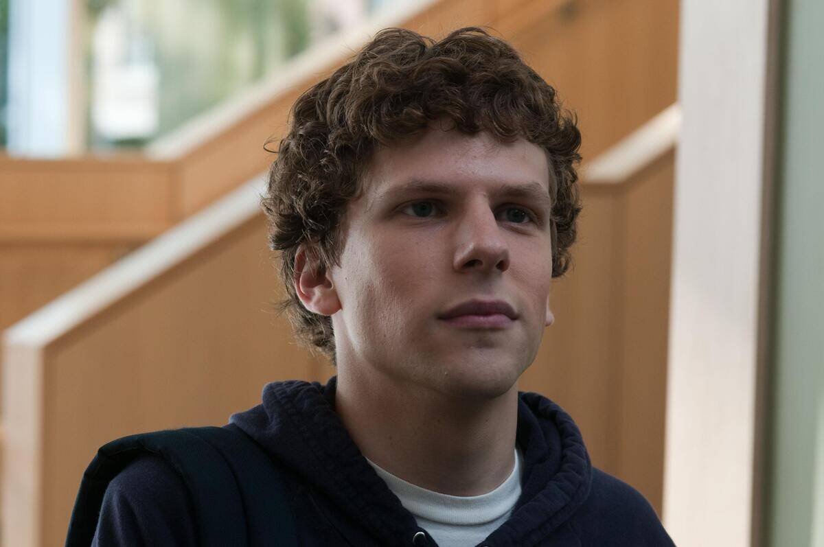 jesse eisenberg in the social network