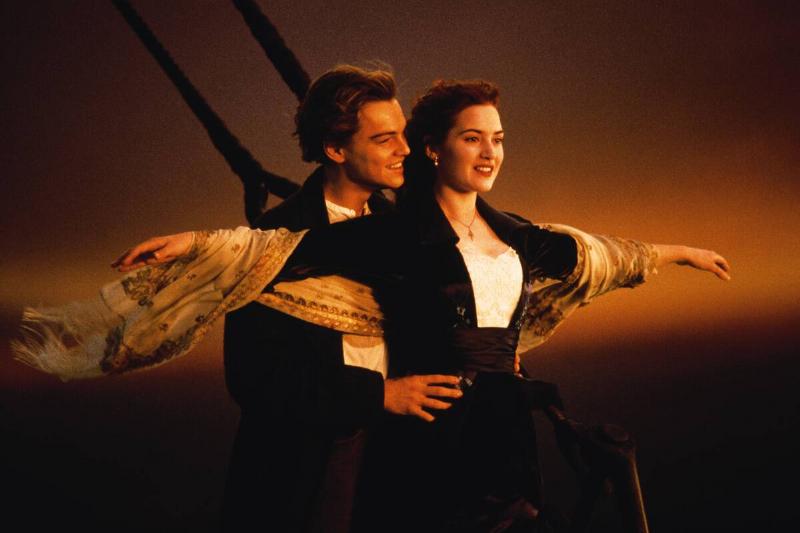 titanic kate winslet and leonardo dicaprio