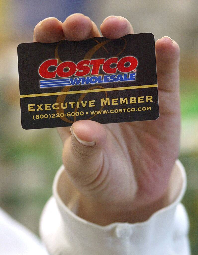 Costco membership card