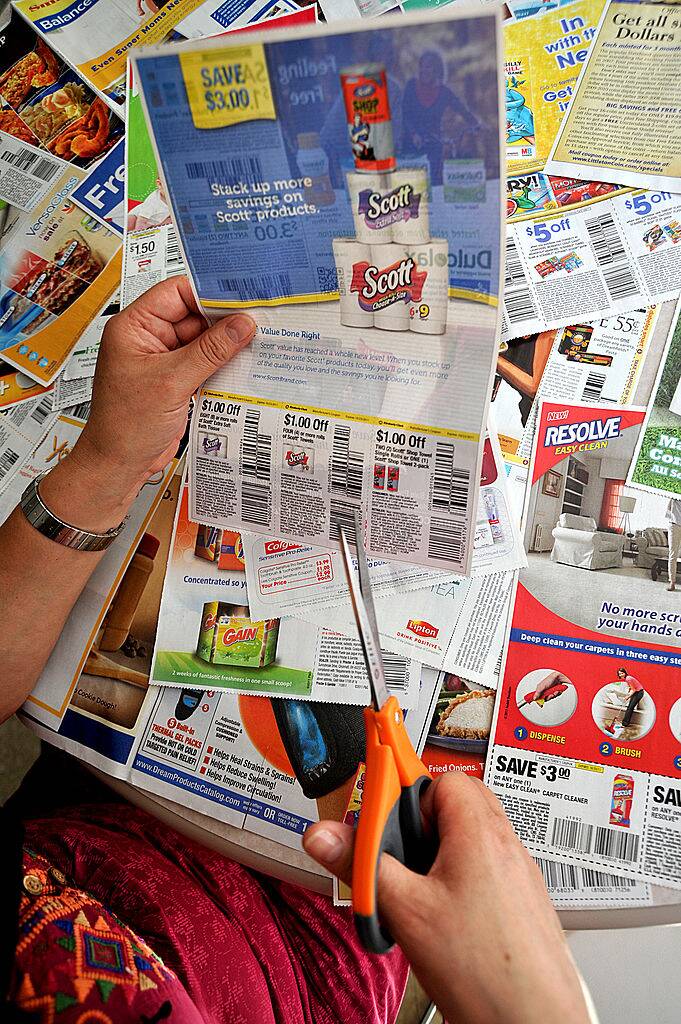 Cutting coupons