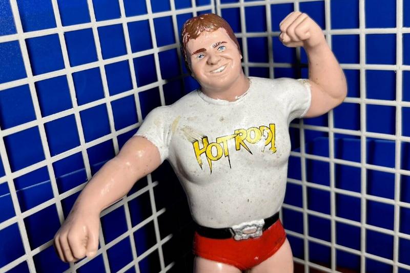 Rowdy Roddy Piper rubber toy Rowdy Roddy Piper rubber toy