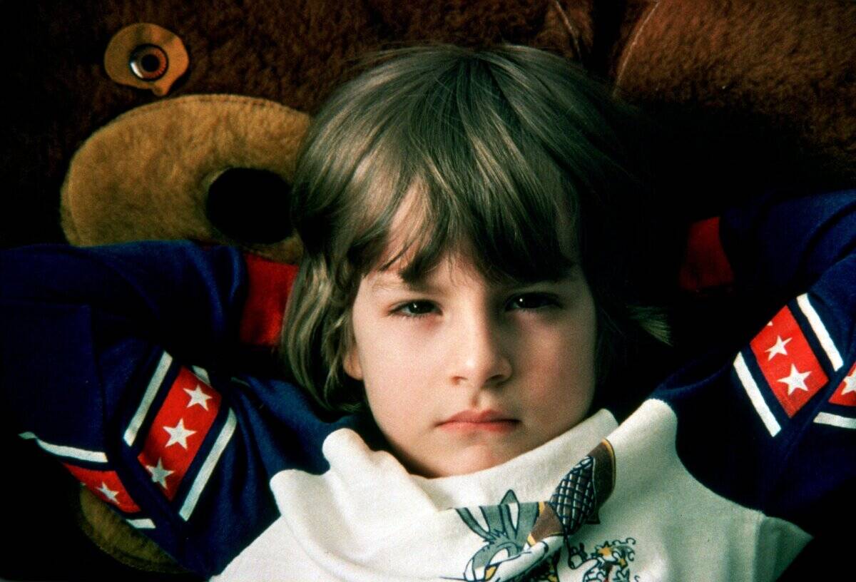 danny lloyd as a young boy in the shining