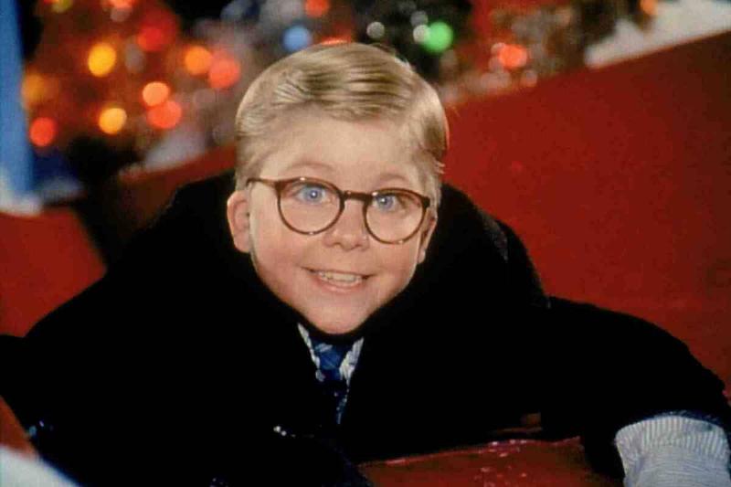 peter billingsley as ralphie in a christmas story