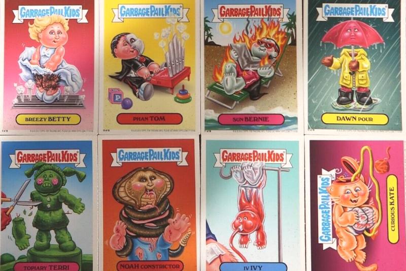 set of Garbage Pail Kids trading cards set of Garbage Pail Kids trading cards