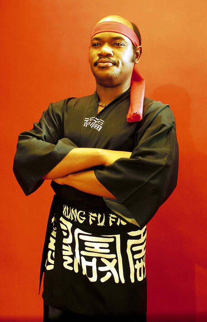 man wearing headband