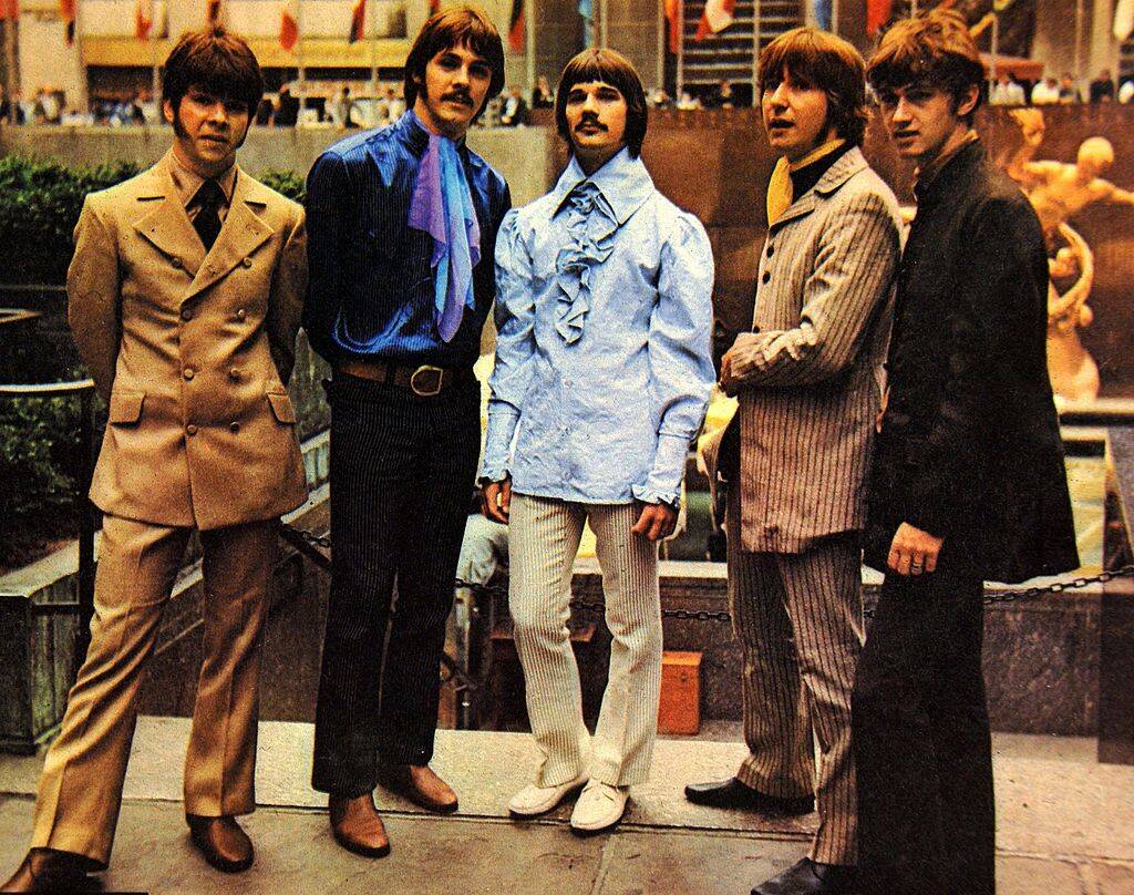 band posing for a photo