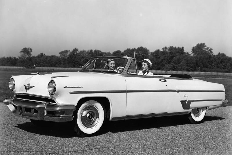 1953 Lincoln Capri Convertible. Creator: Unknown.