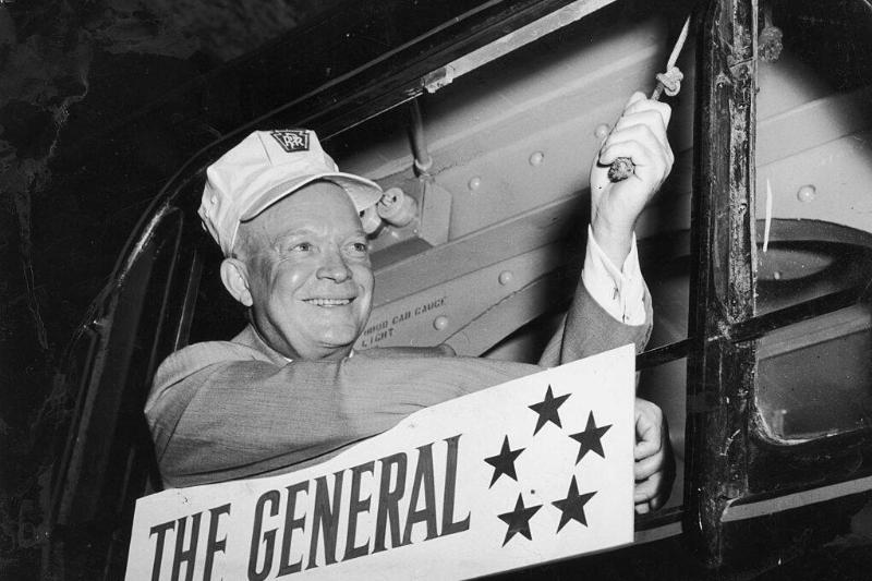 American General and President of Columbia University, Dwight D. Eisenhower