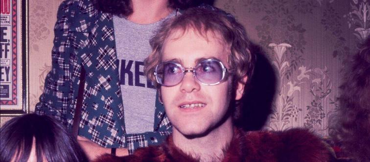 Elton John Performs At The 1972 Royal Variety Performance