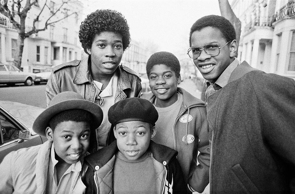 black and white photo of musical youth