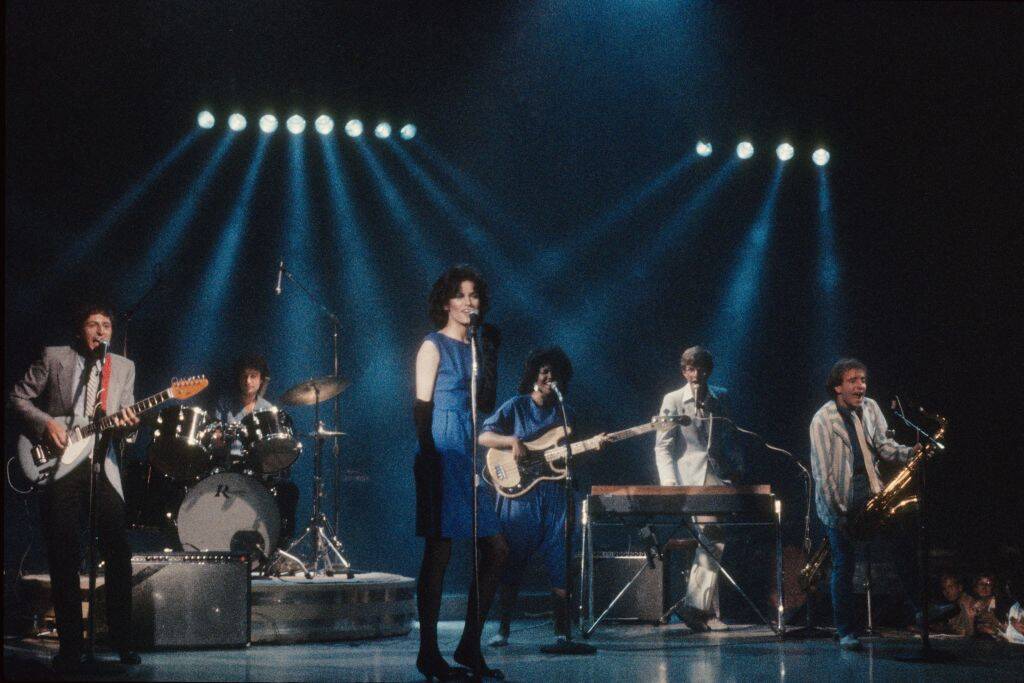 band performing on stage