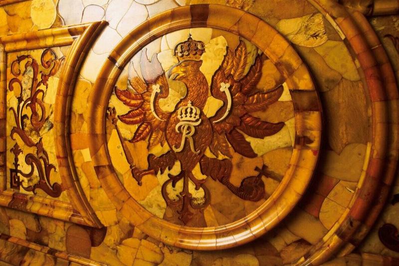 Reconstruction Of The Amber Room Of The Zarkosje Selo Palace On January 4Th, 2000 In Saint Petersburg (Russia), Russia.