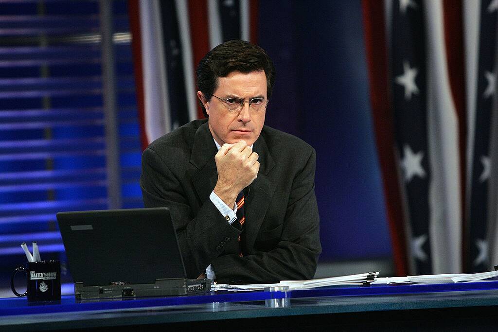 Stephen Colbert on the colbert report