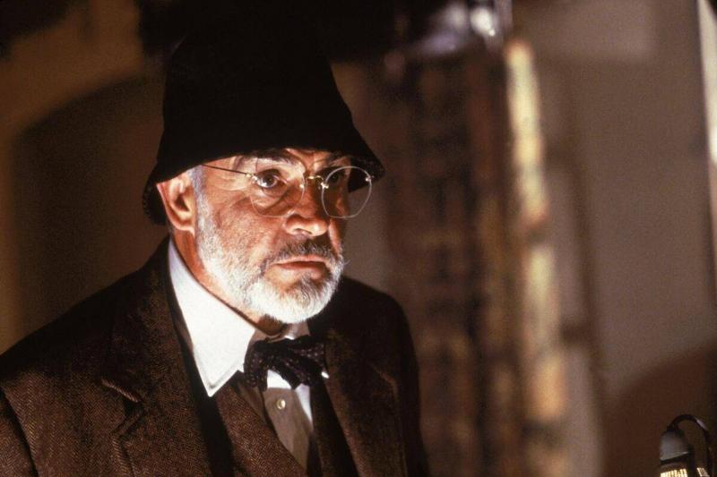 Sean Connery as Henry Jones Sr. in Indiana Jones and The Last Crusade