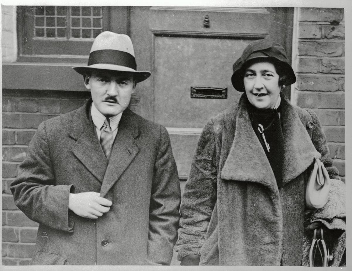 Agatha Christie and Max Mallowan