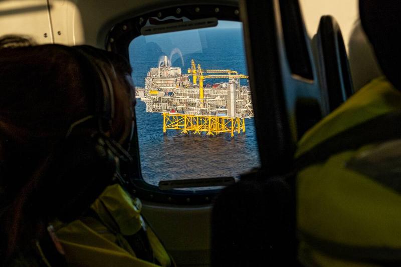 Equinor ASA's Johan Sverdrup Oil Platform