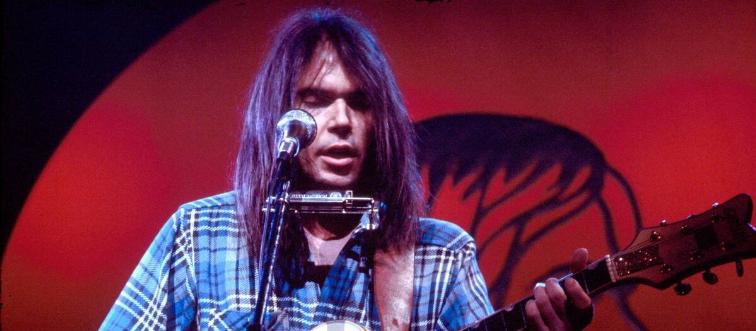 Neil Young Performs In London